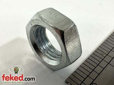 3/8" UNF - Thin Hexagonal Locking Nut - 14-0403