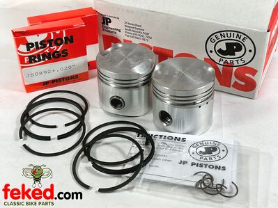 JP Pistons for Norton Dominator 600/650cc