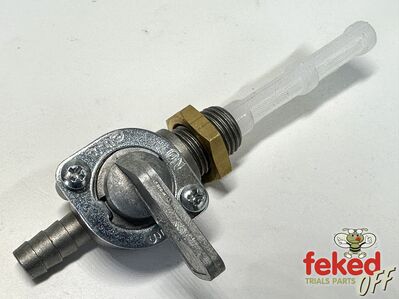 1/4" BAP Type Fuel Tap with Spigot Outlet and Filter - MAIN - ON/OFF/RESERVE