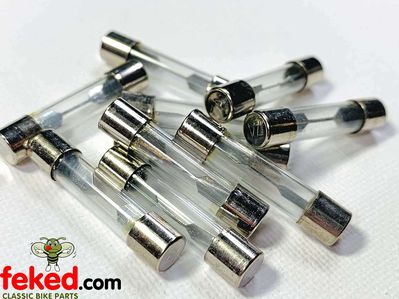 Fuse Glass 10 Pieces - 30mm length