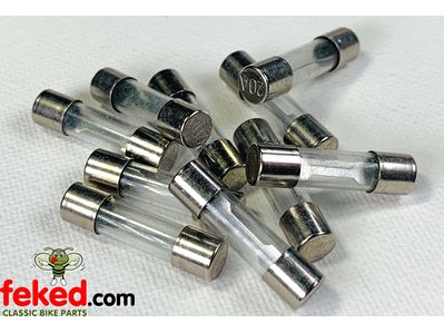 Fuse Glass 10 Pieces - 25mm length
