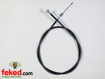 BSA Clutch CableSuitable for following:BSA - C15/C15SS (1965-67).Outer length: 46"Inner length: 50"OEM: 41-8564