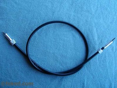 19-9077, CLN/01 - 40" Magnetic Speedo Cable - BSA A50 and A65 Models Circa 1964-65 - Standard