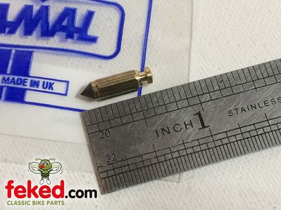 622/197, 6/197 - Amal Float Needle - 376/389 Monobloc and 600/900 Concentric - Genuine Amal