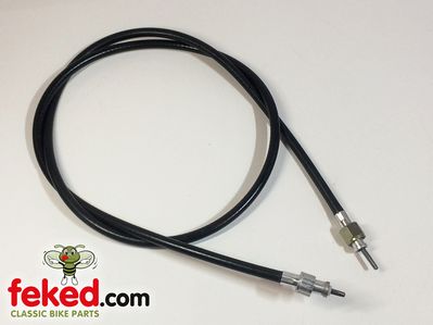 29-9341, 66-9177, 53395 - 50" Chronometric Speedo Cable - BSA M20, M21 and M33 Models - 1948 Onwards - Standard