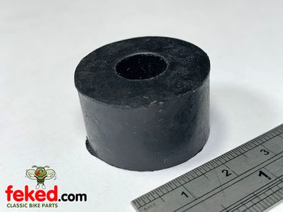 Fuel Tank Mounting Rubber AJS, Matchless - Thick - OEM: 01-4995