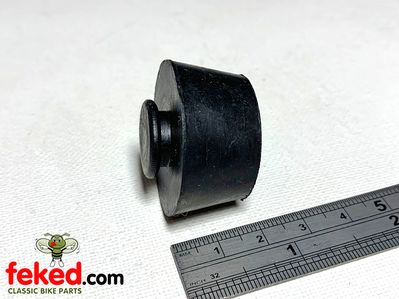 BSA Motorcycle A65, A50, B40WD models. Oil tank mounting rubber.OEM: 68-8315