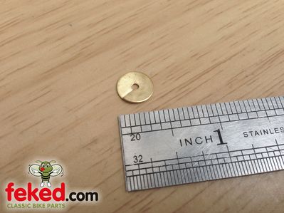 185015, LU185015, CYB301 - Split Brass Washer For HT Lead / Distributor Cap
