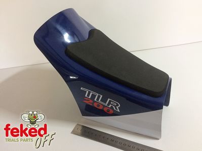 Honda TLR 200 Seat Unit - Fibreglass With Seat Pad and Decals