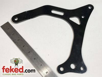 42-4278 - BSA Offside Gearbox Mounting Plate - A7 and A10 Swinging Arm Models Circa 1954-62