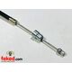 BSA Clutch CableSuitable for following:BSA - C15/C15SS (1965-67).Outer length: 46"Inner length: 50"OEM: 41-8564