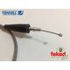 Yamaha Throttle Cable TY175/TY250 Models With Standard Twistgrip - Circa 1975-83 - 525-26311-01