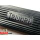 Triumph Riders / Front Footrest Rubbers - Pair - Later Style Logo 82-9279, F9279