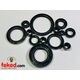Oil Seal Set - Engine and Gearbox - Norton Commando 1968-1975 - OEM: 06-2726, 062726, 034053, 048023, NMT272, NMT2187, 040132