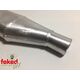 Yamaha TY175 WES Alloy Exhaust All-In-One Silencer - No Tail Pipe