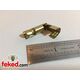 Ignition Coil/Distributor 90° Brass Terminal - Crimp On Push Fit Type