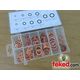 Assorted Copper Washers - Larger Sizes 12mm to 32mm - 140 Pieces