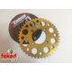 Honda TLR250, RTL250 or TLM200/250 Rear Sprocket - 37T to 43T - 520 Chain - Talon Anodised Alloy