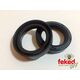 91254-434-003, 514-KT2-003 - Pair of Fork Oil Seals - 35 x 48 x 11mm - Honda TLR250 and Early TLR200 Models + Universal Fit