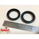 Pair of Fork Oil Seals - 35 x 47 x 7.5mm - Betor or Ceriani Forks + Universal Fit