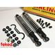64052497, 19-7469, 19-7452 - 2.9" Girling Shocks - BSA Unit Singles + Later A50 and A65 Models - Exposed 110lb Springs