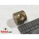 Brass Barrel Type Cable Nipple - 1/4" Long x 1/4" Diameter - Suitable For Standard Twistgrips