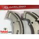 37-0977, W977 - Triumph Front/Rear Brake Shoes - T15 Terrier and T20 Tiger Cub - 5+1/2" Drum - Girling