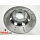 38-0009 - Triumph Brake Disc - Harris 750 Bonneville From 1985 Onwards - Front and Rear - Drilled