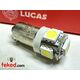 Lucas 6v LED Pilot / Instrument Bulb - BA9S Fitting
