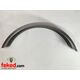 5" Front Mudguard - Ribbed Steel - 19" Wheel
