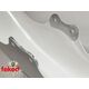 Yamaha TY175 / TY250 Front Mudguard - All Models from 1975 Onwards With 21" Wheel - White Plastic