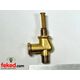 1/8" x 7/16" Pull Type Brass Fuel Tap with Filter