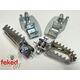 Honda TLR250 Footrest Lowering Kit - Direct Fit to Original Mounting Point - With footrests