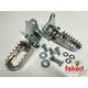Yamaha TY175 Footrest Lowering Kit - Improves Position and Kickstart Clearance - with footrests