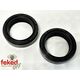 137-23145-01 - Pair of Fork Oil Seals - 30 x 40.5 x 10.5mm - Yamaha TY175 Models + Universal Fit