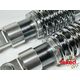 Pro Trials Shock Absorbers - Chromed Steel/Alloy Mix - 330mm to 400mm - 40 or 50lb Springs