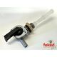 1/4" BSP Fuel Tap with Right Hand Spigot and Filter - Internally Threaded Tank Outlet