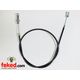 Front Brake Cable To suit BSA - B40 Standard (1965-66)Outer Cable: 39" approxInner Cable: 45" approxOEM: 41-8535