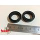 Pair of Fork Oil Seals - 25 x 35 x 9mm - Yamaha TY80 Models + Universal Fit